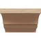 Ekena Millwork 6in. W x 4in. H x 36in. L Asheboro Woodgrain TimberThane Rafter Tail, Primed Tan RFTUR06X04X36ASHRCPR - alternate 2